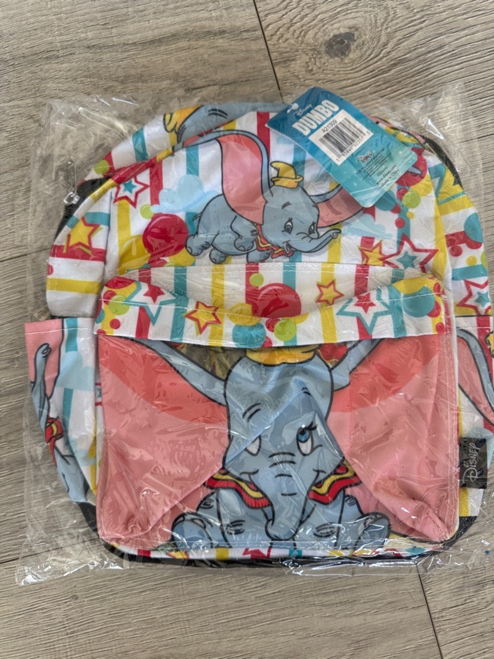Disney Dumbo Backpack Small- Pink, Blue & Yellow